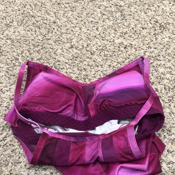 North Face Active Tank Top Size Large Purple Marble Tie Dye - Picture 12 of 12